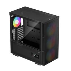 DeepCool CH560 Digital ATX Airflow case, 3x Pre-Installed 140mm ARGB Fans, Black