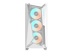 GIGABYTE C301 GLASS WHITE - White Mid Tower PC Gaming Case, Tempered Glass, USB Type-C, 4x ARBG Fans Included (GB-C301GW)(Op...