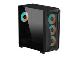 GIGABYTE C301 GLASS - Mid Tower PC Gaming Case, Tempered Glass, USB Type-C, 4x ARBG Fans Included (GB-C301G)(Open Box)