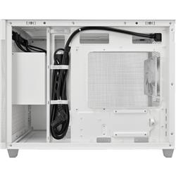 ASUS Prime AP201 MicroATX Mesh Small Tower Case - White