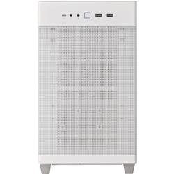 ASUS Prime AP201 MicroATX Mesh Small Tower Case - White