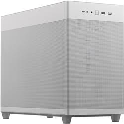 ASUS Prime AP201 MicroATX Mesh Small Tower Case - White