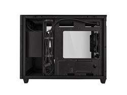 ASUS Prime AP201 MicroATX Tempered Glass Small Tower Case - Black(Open Box)