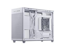 ASUS Prime AP201 MicroATX Tempered Glass Small Tower Case - White(Open Box)