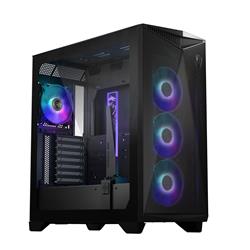 MSI MPG Gungnir 300R Airflow Mid-Tower Case for up to E-ATX Motherboards, USB 3.2 Type-C x 1, USB 3.2 Gen1 x 2, Fan Included x 