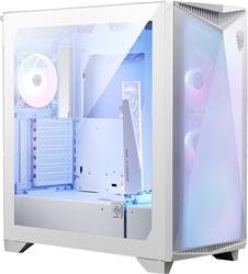 MSI MPG Gungnir 300R Airflow Mid-Tower Case for up to E-ATX Motherboards - White, USB 3.2 Type-C x 1, USB 3.2 Gen1 x 2, Fan Inc