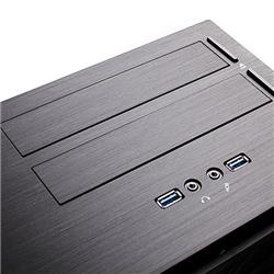 SilverStone Grandia GD08 Black HTPC ATX Case SST-GD08B (Black)