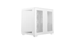 DeepCool CG530 4F WH ATX Panoramic case, White, 4x Pre-installed PWM ARGB fans