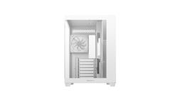 DeepCool CG530 4F WH ATX Panoramic case, White, 4x Pre-installed PWM ARGB fans