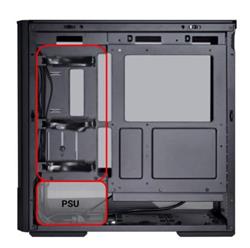 LIAN LI LANCOOL 207 Digital, 6” 60Hz LCD screen PC Case - Black