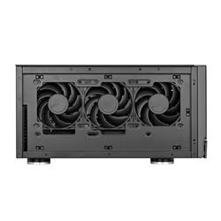 SilverStone Crown 04 Panneau maillé Grand Noir