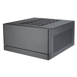 SilverStone Crown 04 Panneau maillé Grand Noir