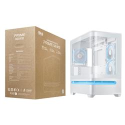 ASUS Boîtier mATX Prime AP202 ARGB Blanc