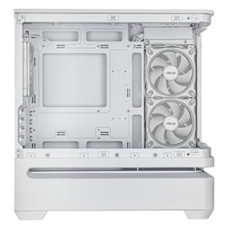 ASUS Boîtier mATX Prime AP202 ARGB Blanc