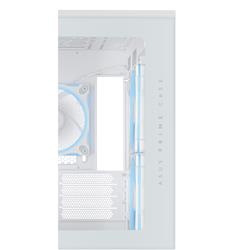 ASUS Boîtier mATX Prime AP202 ARGB Blanc