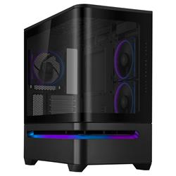 ASUS Boîtier mATX Prime AP202 ARGB Noir