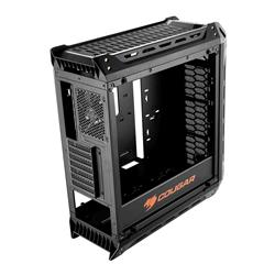 Cougar Panzer S Black Fully Transparent Tempered Glass Windows ATX Mid Tower Gaming Case (385GML0.3804)