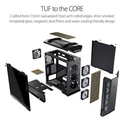 ASUS TUF Gaming GT501 Mid-Tower Computer Case