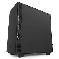 NZXT H510 Compact Mid-Tower ATX Case - Matte Black/Black