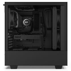 NZXT H510 Compact Mid-Tower ATX Case - Matte Black/Black