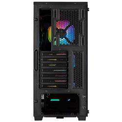 Corsair iCUE 220T RGB Tempered Glass Mid-Tower Smart Case, Black(Open Box)