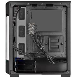 Corsair iCUE 220T RGB Tempered Glass Mid-Tower Smart Case, Black(Open Box)