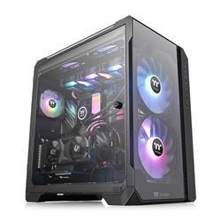 THERMALTAKE View 51 Mid Tower Tempered Glass ARGB Edition (with preinstalled fans)(Open Box)