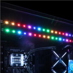 Alseye 35CM ARGB LED Light Strip with 15 LED | RGB Lighting and AURA & VDG support | 5V 3Pin