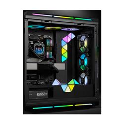 CORSAIR iCUE LC100 Case Accent Lighting Panels - Mini Triangle - 9x Tile Expansion Kit(Open Box)