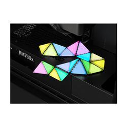 CORSAIR iCUE LC100 Case Accent Lighting Panels - Mini Triangle - 9x Tile Expansion Kit(Open Box)