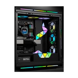 CORSAIR iCUE LC100 Case Accent Lighting Panels - Mini Triangle - 9x Tile Expansion Kit(Open Box)