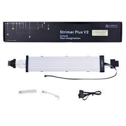 Lian Li Strimer Plus V2 - 12+4-PIN to 12+4-PIN, 12 Light Guides, 162 LEDs(Open Box)