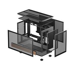 DeepCool CH260 WOOD Black
