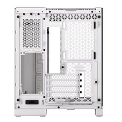 CORSAIR 2500D Airflow Micro ATX Dual Chamber PC Case, White