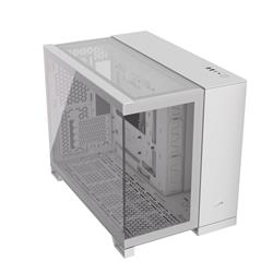 CORSAIR 2500X Micro ATX Dual Chamber PC Case, White