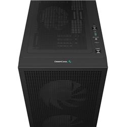 DeepCool CH360 mATX Airflow Case, Black