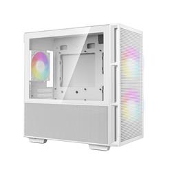 DeepCool CH360 mATX Airflow Case, White