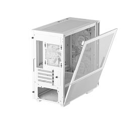 DeepCool CH360 mATX Airflow Case, White