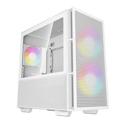 DeepCool CH360 mATX Airflow Case, White