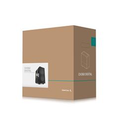 DeepCool CH360 Digital mATX Airflow Case, Black(Open Box)