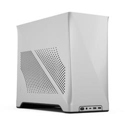 FRACTAL DESIGN Era 2 Silver Anodized Aluminum/Steel Mini-ITX Compact Small Form Factor PC Case, Silver