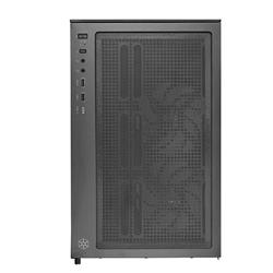 SilverStone Lucid 04 Panoramic Micro ATX Tower Black