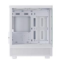 SilverStone Lucid 04 Panoramic Micro ATX Tower White