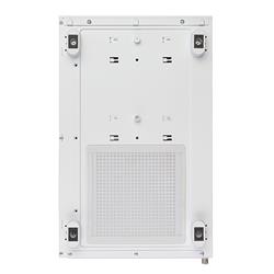 SilverStone Lucid 04 Panoramic Micro ATX Tower White