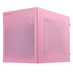 SilverStone SUGO 16 Solid Panel Mini ITX Tower Pink