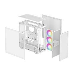 DeepCool MORPHEUS ATX Airflow Case, White(Open Box)