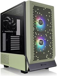 THERMALTAKE Ceres 300 TG ARGB Mid Tower Computer Case, Matcha Green