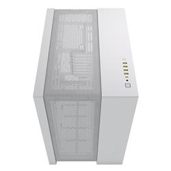 CORSAIR 6500D Airflow Tempered Glass Super Mid-Tower, White