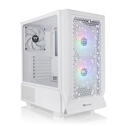 THERMALTAKE Ceres 330 TG ARGB Mid Tower Computer Case, Snow(Open Box)