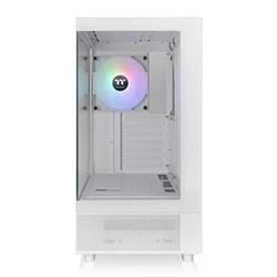 THERMALTAKE View 270 TG ARGB with 3 x 120mm ARGB Lite Fan Mid-Tower Case, Snow